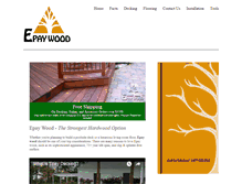 Tablet Screenshot of epaywood.com